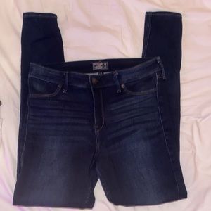 Dark wash Abercrombie jeans